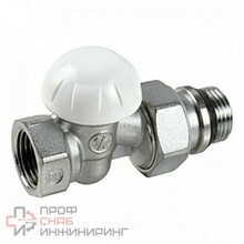 Клапан запорный для радиатора Giacomini R15X035 Ду25 Ру16 ВР прямой