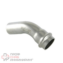 Фитинг Valtec из нержавеющей стали – пресс-угольник 45° внутренний/наружный 22а х22/45 пресс VTi.958