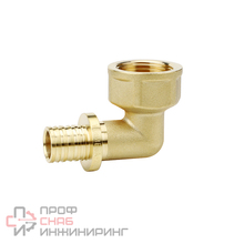 Угол латунный Varmega Slide-fit с внутренней резьбой VM51519