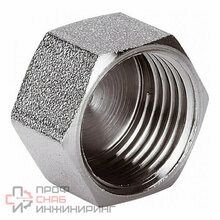 Заглушка General Fittings 3/8" М латунь никелированная