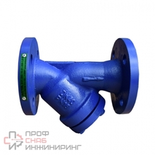 Фильтр чугунный фланцевый АСТА-Ф113-16-300-2,0-300 DN300 PN16 бар Тmax=+300°С ячейка сетки 2,0 мм