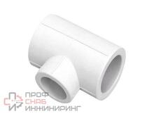 Тройник 110-50-110, Valfex Standard, пайка-пайка, PP-R, белый