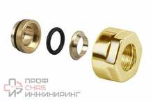 Фитинг SR RUBINETTERIE для медной трубы герметичный O-Ring Ø15 x 24/19