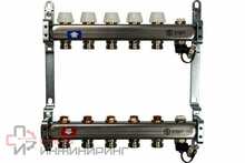 Коллектор Stout SMS для напольного и радиаторного отопления 5 выходов