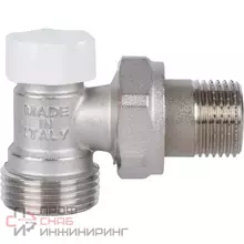 Вентиль запорный угловой 1/2" х 3/4"ЕК STOUT