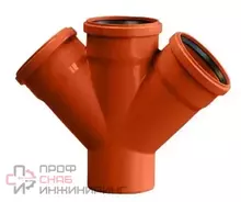 Крест Политэк ПП наружный 110х110х110 45градусов