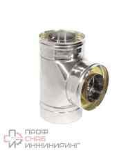 Тройник сэндвич Теплов и Сухов 87 d 200 х 260 толщина 0,5 нержавеющая сталь х 0,5