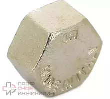 Заглушка Uni-fitt В 3/4' никелированная