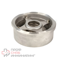 Клапан обратный осевой межфланцевый Tecofi ДУ 100 Ру 40