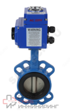 Затвор поворот чуг EPDM Ду300 Ру16 эл/п 230В д/нерж Benarmo