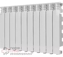 Радиатор отопления Stout SRA-3310-050010 STOUT GAMMA 500 10 секций радиатор алюминиевый боковое подключение (белый RAL 9010)