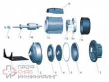Насос LEO AMSm120/1.1