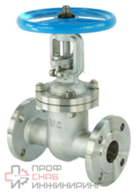 Задвижка клиновая 30нж15нж DN.ru GVWR3131M-2W-F-S Ду150 Ру40 фланцевая, с выдвижным шпинделем, корпус - сталь CF8, уплотнение - METAL, управление - штурвал