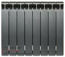 Радиатор Rifar Monolit Ventil R-MN-500-12-VR-TI нижнее правое подключение