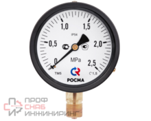 Манометр Росма ТМ-610Р.0 (0-100кгс/см2) 20x1,5.1,5.IP54