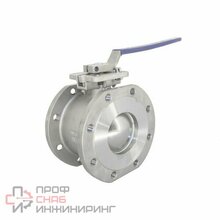 Кран шаровой Newkey межфланцевый нержавеющий (1PC)  AISI304 DN20 (3/4")  (CF8)  PN16