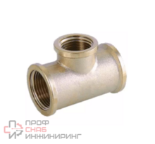 Тройник латунный переходной Ду25х15х25 ВР VALFEX VF.750.L.100.012.100