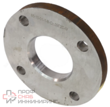 Фланец плоский ст 125-10 09Г2С 8х18мм 01-1-B ГОСТ 33259-2015
