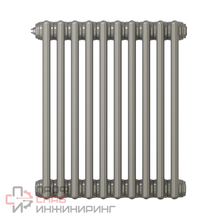 Радиатор трубчатый Zehnder Charleston Retrofit 3057, 20 сек.1/2 бок.подк. 0325 TL (кроншт.в компл)