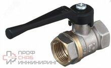 Кран шаровой БАЗ 11Б27п Ду50 А10 газ вр/вр рычаг никель