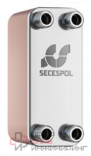 Теплообменник Secepol LB31-100H-1"