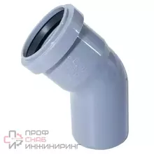 Отвод РосТурПласт ВК ПП 32х67 серый S