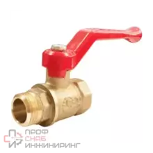 Кран шаровой лат Valfex 11Б27фт1М OPTI Ду20 Ру25 м/р полн рыч