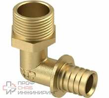 Угольник аксиальный РОСТУРПЛАСТ D16х1/2" HP