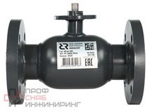 Шаровой кран Ридан JiP-R Premium FF фланцевый без редуктора со стандартным проходом, фланцем под электропривод, Ду250