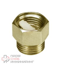 Клапан отсекающий SR Rubinetterie, обратный 1/2" Жёлтый