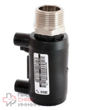 Муфта переходная электросварная EUROSTANDARD наружная резьба d. 63 2” SDR7,4