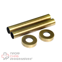 Комплект декоративных трубок SR Rubinetterie 160хD 18-20-1/2" бронза