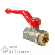 Кран шаровой лат Valfex 11Б27фт1М нк Ду20 Ру40 м/м полн рыч