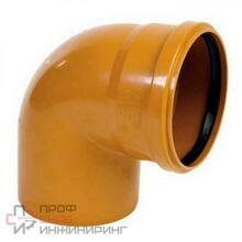 Отвод ПП наружный 200 90гр. 21650, Политэк