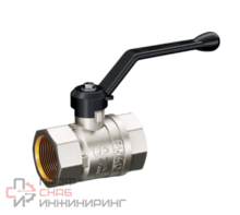 Кран шаровой латунь LD Pride кислород Oxygen Ду15 Ру16 G3/4 НР/НР рычаг