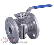 Кран шар Benarmo SS304 4120HA 2-х сост Ду250 Ру16 фл полн п/эл рук