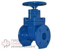 Клиновая задвижка фланцевая TA-GAV из ковкого чугуна с редуктором, PN16, DN125
