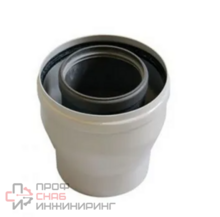 Коаксиальный адаптер BAXI д. 80/125 мм к д. 60/100 mm