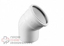 Отвод, 45°, 40, PP (полипропилен)