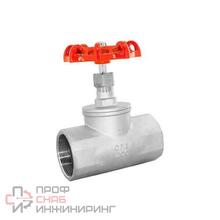 Вентиль запорный муфтовый нержавеющий, AISI304 DN40 (1_1/2")  (CF8)  PN40