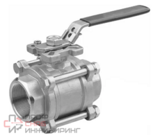 Кран шаровой 1/2" V3MH-316-PP-015 Camozzi