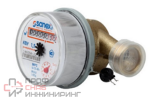 Счетчик воды SANEXT КВУ 1,5-110 универсальный с обратным клапаном без сгонов (КМЧ) 7500