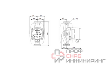 Насос Grundfos ALPHA2 25-40 N 180 1x230V 50Hz 6H