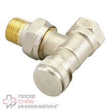 Клапан запорный радиаторный Danfoss угловой DAR 15 003L0133