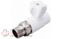 Кран шаровой Valfex полипропилен 25 (40/10) ручка-маховик