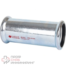 Муфта Sanha Therm DN35 пресс сталь оцинкованная