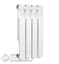 Радиатор биметаллический Ogint Ultra Plus 500 4 секции QНУ=572 Вт