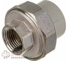VALFEX Муфта PP-R сер комб разъем Дн25х1/2" ВР 10155115Г 127-0333
