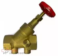 Клапан запорный Herz Штремакс-A 1" слив