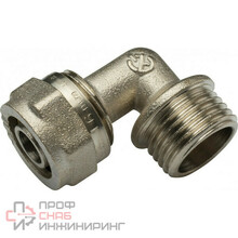 Угольник AQUALINK обжим. c Н.Р. 20х1/2"